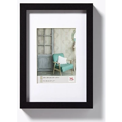 Afbeelding van walther+ design EA030B Wissellijst Papierformaat: 20 x 30 cm Zwart