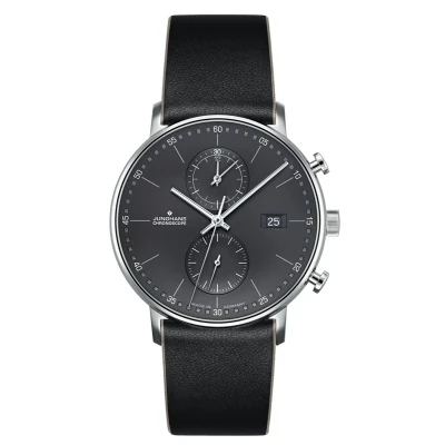 Afbeelding van Junghans Form C 41/4876.00 chronograaf heren horloge luxe
