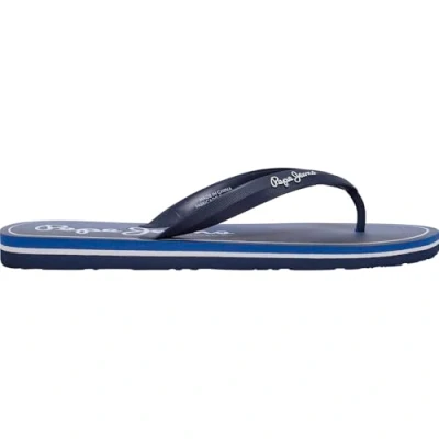 Afbeelding van Pepe Jeans Whale BOAT Teensandalen, Heren, Maat: 43, Navy Kunststof