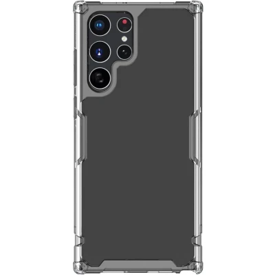 Afbeelding van Telefoonhoesje geschikt voor Samsung Galaxy S22 Ultra Nillkin Nature TPU Case Back Cover Transparant