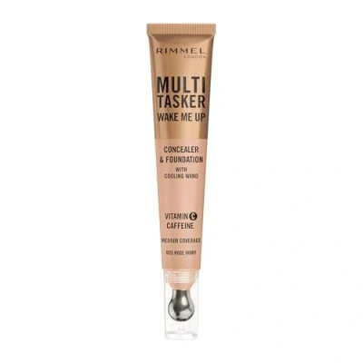Afbeelding van Rimmel London, Concealer, Multi Tasker Wake Me Up Foundation &amp; Concealer 20ml 025 Rose Ivory (025 Roos Ivoor)