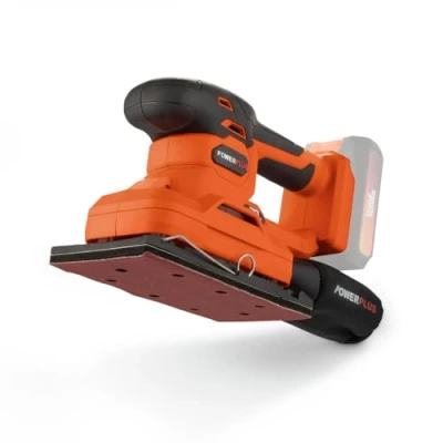 Afbeelding van Powerplus Dual Power POWDP50300 Vlakschuurmachine 20V 90 x 187mm Incl. Stofopvangbox en 1x schuurpapier Excl. accu lader