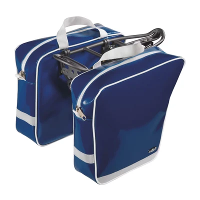 Afbeelding van Monte Grappa Pakaftas L+R 15L Varnish met rits blauw