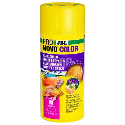 Afbeelding van Jbl Pronovo Color Vlokken M Vissenvoer 250 ml