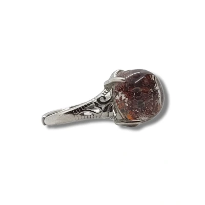 Afbeelding van Stones &amp; Bones® Ring Fantoomkwarts verstelbaar