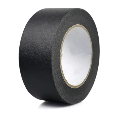 Afbeelding van ZALUJMUS Multi Surface Premium Masking Tape, Decoreren Schilders Tape voor Kunstenaar Indoor 30m* 5cm, Zwart