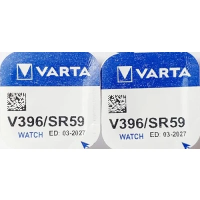 Afbeelding van Varta Knoopcel Batterij V396 1stuk(s) 1.55V 0.027Ah 4008496245741