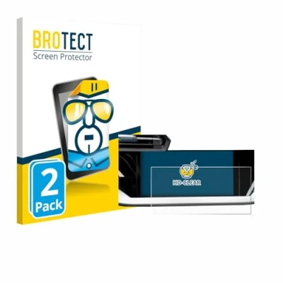 Afbeelding van BROTECT Screenprotector voor Audi S3 Sportback TFSI Facelift MMI 2024 Folie Beschermfolie transparant (2 Stuks)