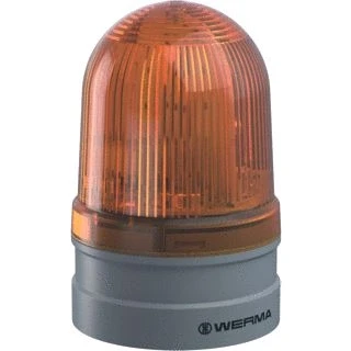 Afbeelding van Werma Signaltechnik Signaallamp Midi TwinFLASH 12/24VAC/DC YE 261.320.70 Geel 12 V/DC