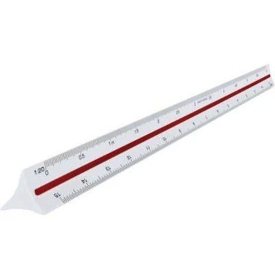 Afbeelding van Liniaal Maped Wit 30 cm (5 Stuks)