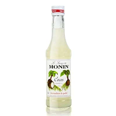 Afbeelding van Monin Siroop Coco 250 ml Koffiesiropen bij Simon Lévelt