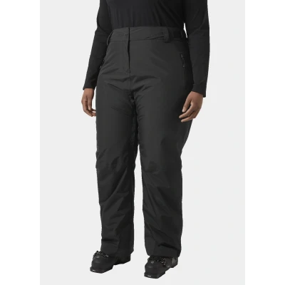 Afbeelding van Helly Hansen Dames W Blizzard Ins Plus Pant, Zwart, 1X