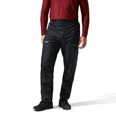Afbeelding van Berghaus Heren Deluge waterdichte overbroek, zwart, S/29