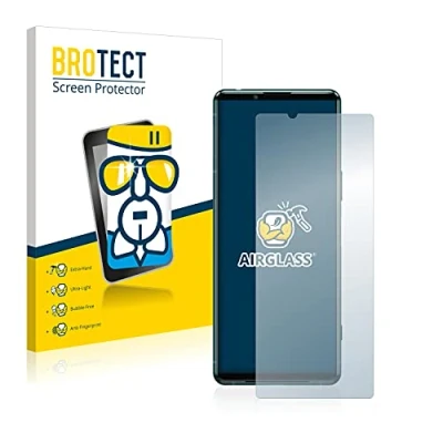 Afbeelding van BROTECT Screenprotector voor Sony Xperia 5 III Folie Beschermfolie Beschermglas transparant
