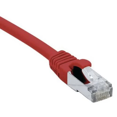 Afbeelding van Connect 25 m Full Copper RJ45 Cat.6 F/UTP LSZH Snagless Patch Cord Rood