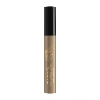 Afbeelding van Max Factor Masterpiece Divine Brow Lamination Gel, 002, Light, oogliftend effect, hybride technologie, separeren, liften en lamineren, gel /waxformule, resultaat zoals in de salon, 8 ml
