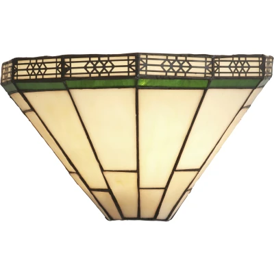 Afbeelding van Searchlight New York Wandverlichting 30,5 X 18 Cm Antiek Messing