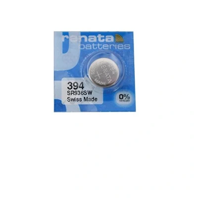 Afbeelding van Renata Watch batterij gemaakt Swiss 394 of SR936SW AG9 1,5 V snel schip (1 x SR 936 SW)