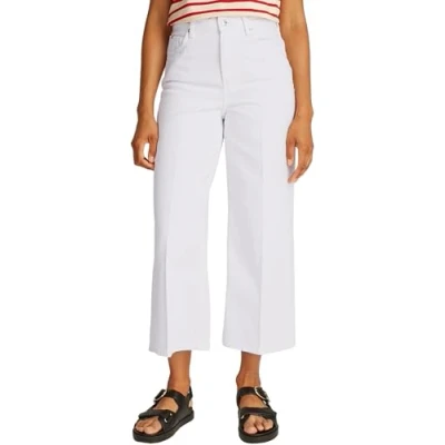 Afbeelding van Tommy Hilfiger WIDE LEG Relaxed fit jeans, Dames, Maat: 25x32, Optic white