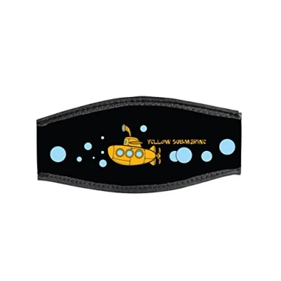 Afbeelding van Best Divers IN/SBM DV, maskerband van neopreen, dubbele klittenbandsluiting, mariner