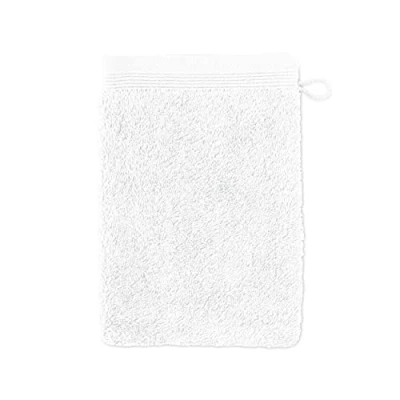 Afbeelding van möve Superwuschel washandschoen 15 x 20 cm gemaakt van 100% katoen, sneeuw