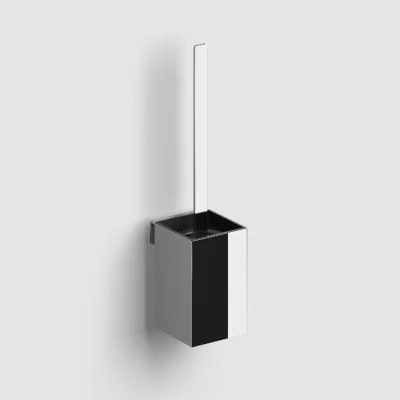 Afbeelding van Toiletborstelgarnituur Clou Fold 35,3 x 8 cm Chroom
