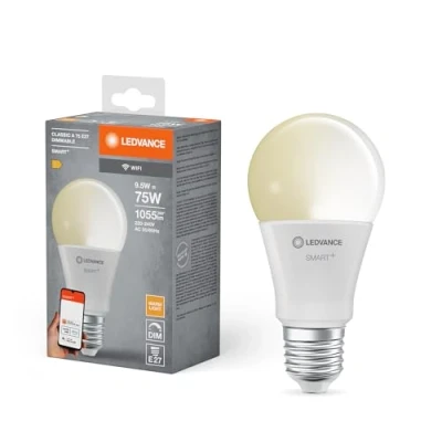 Afbeelding van LEDVANCE SMART+ WIFI LED lamp, matte look, 9,5W, 1 55lm