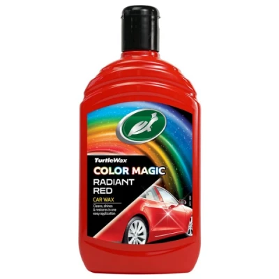 Afbeelding van Turtle wax turtlewax color magic radiant 500 ml, rood