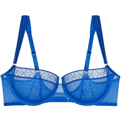 Afbeelding van Triumph Palina Cosmic Heartbeat Beugel BH, Dames, Maat: 90C, Illumines blue