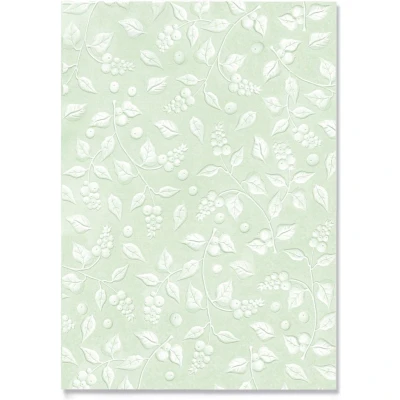 Afbeelding van Sizzix 3D Textured Impressions Embossing Folder Snowberry A5