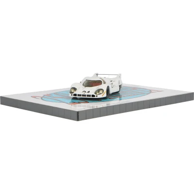 Afbeelding van Porsche 917 LH &#039;Essais&#039; Heco Models Modelauto 1:43 1971 Vic Elford / Gérard Larrousse Martini