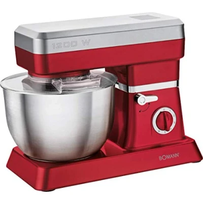 Afbeelding van Bomann KM 398 CB Keukenmachine Rood