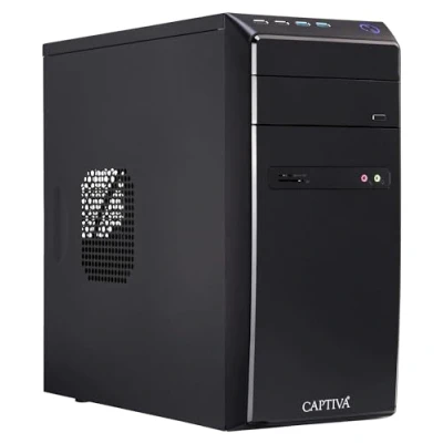 Afbeelding van Captiva Power Starter R81 561 Ryzen 5 Radeon Graphics (AMD 5600G, 16 GB, 1000 GB, AMD Graphics), PC, Zwart