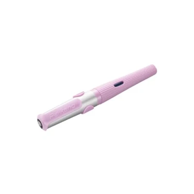 Afbeelding van Pelikan Vulpen Pelikano structuur voor rechtshandigen, roze, veer M, 824545