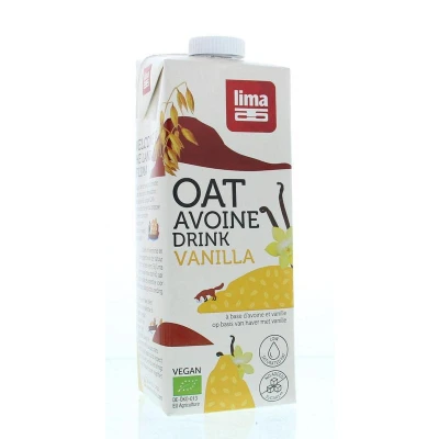 Afbeelding van Lima Haverdrink Vanille 1LT