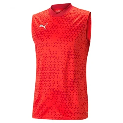 Afbeelding van Puma Teamcup Training Top, Heren, Maat: Medium, Rot