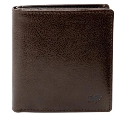 Afbeelding van Braun Büffel Portemonnee Arezzo RFID Carré 8CS Wallet Brown Donkerbruin