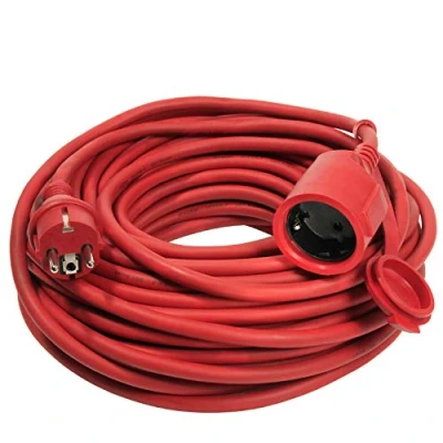 Afbeelding van AS Schwabe 60210 Stroom Verlengkabel 16 A Rood 10.00 m H05RR F 3G 1,5 mm²