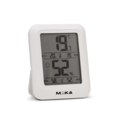 Afbeelding van MAKA Digitale Hygrometer Thermometer binnen Luchtvochtigheidsmeter