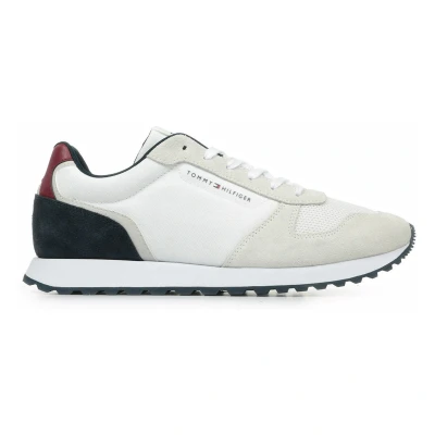 Afbeelding van Tommy Hilfiger NEW Runner Sneakers laag, Heren, Maat: 40, White Leer/ synthetisch
