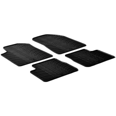 Afbeelding van Gledring Rubbermatten passend voor Alfa Romeo Giulietta 2010 2014 (T profiel 4 delig + montageclips)