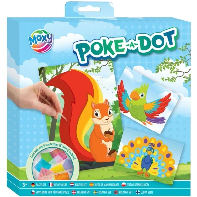 Afbeelding van Creative Craft Group Poke a Dot Knutselset Dieren