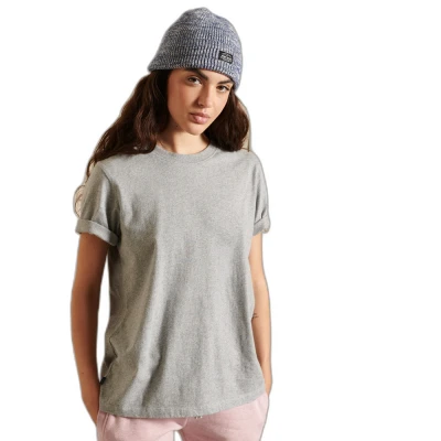 Afbeelding van Superdry Vintage Logo Embroidered T shirt Met Korte Mouwen Grijs L Vrouw