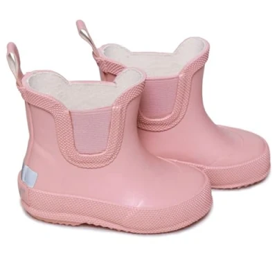 Afbeelding van Celavi Basic Solid Regenlaarzen voor kinderen, Maat: 20, Misty rose Kunststof