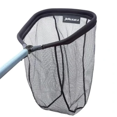 Afbeelding van Shimano Yasei Single Hand Rubber Net Foldable Floating Schepnet