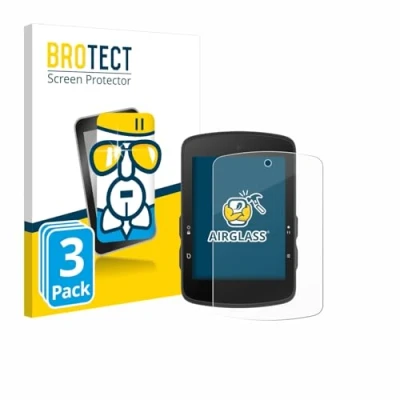 Afbeelding van BROTECT Screenprotector voor Bryton Rider S510 Folie Beschermfolie Beschermglas transparant (3 Stuks)