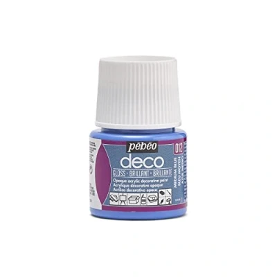 Afbeelding van PEBEO 45ml Deco Br, Acryl, Medium Blauw, 7 x 4,5 cm