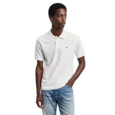 Afbeelding van GANT Archive Shield Poloshirt, Heren, Maat: Large, White