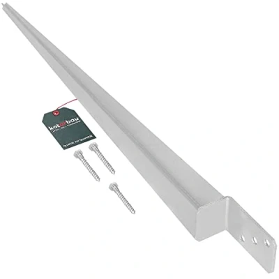 Afbeelding van KOTARBAU® Inslaghuls, paaldrager om in te slaan, lengte 600 mm, ideale drager voor constructies, verzinkt, grondankers, grondankers houten palen, anker,