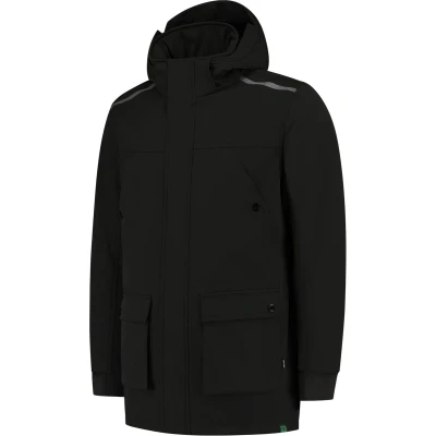 Afbeelding van Tricorp Winter Softshell Parka Rewear 402713 Zwart M